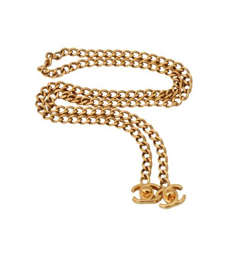 CHANEL CHAIN LONG NECKLACE