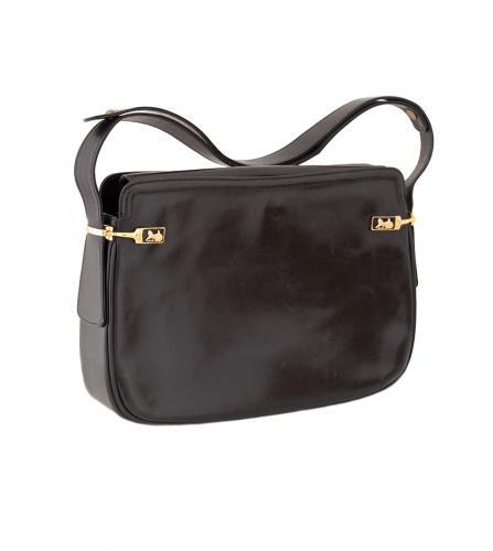 CELINE BLACK SHOULDER BAG