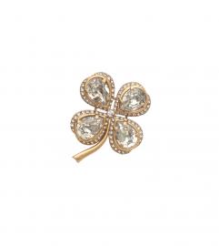 CHANEL CLOVER BROOCH