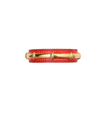 HERMES RED BRACELET