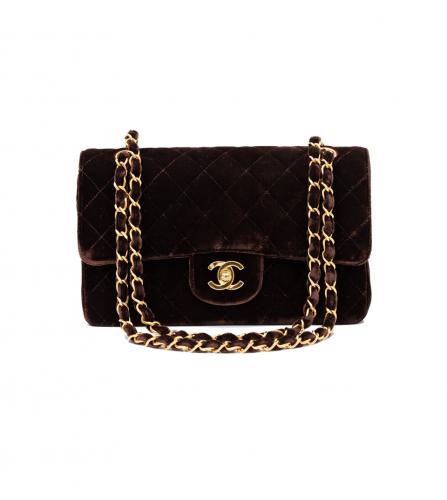 CHANEL BROWN FLAP BAG