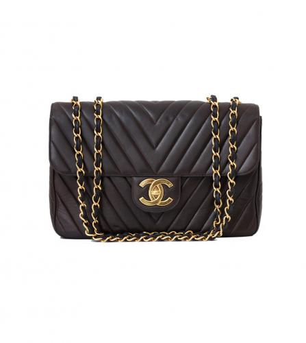 CHANEL MAXI BLACK FLAP BAG