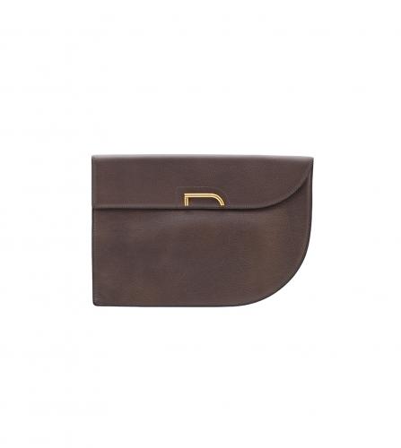 DELVAUX BROWN CLUTCH