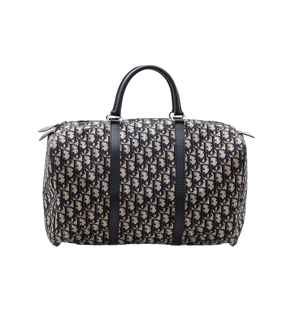 DIOR NAVY DUFFLE BAG VINTAGE PARIS