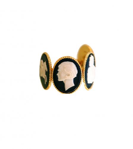 CHANEL CAMEO CUFF