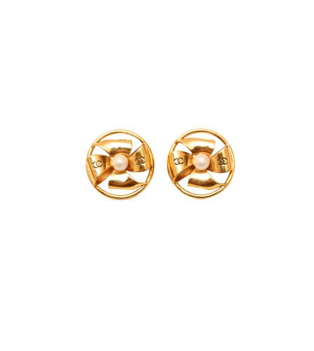 CHANEL CLIP-ON EARRINGS