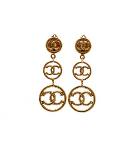 CHANEL CLIP-ON EARRINGS