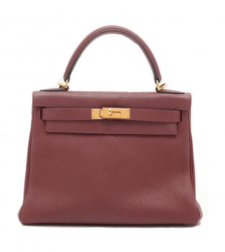 HERMES KELLY 28 TOGO ROUGE H