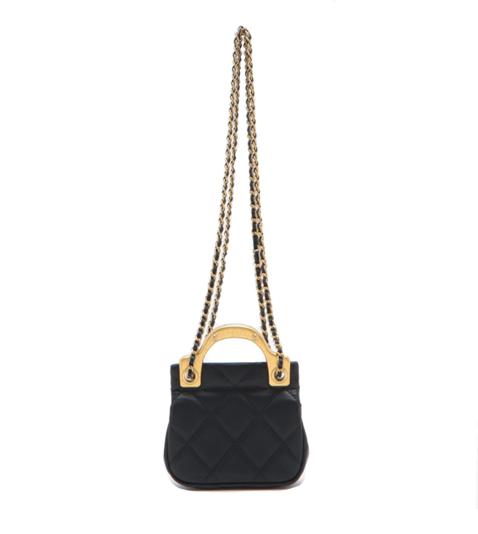 CHANEL MICRO FLAP SHOULDER BAG