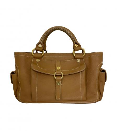 CELINE HAND BAG BROWN