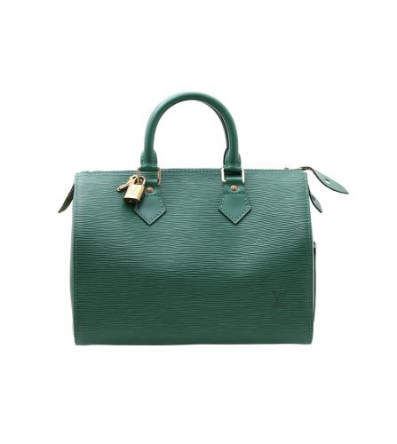 Louis Vuitton Green Epi Leather Speedy 30 Handbag