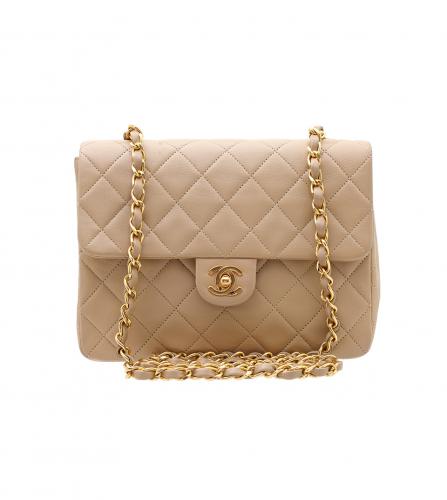 rare* Chanel Beige Vintage Caviar Small Diana Classic Flap Bag 24k GH –  Boutique Patina