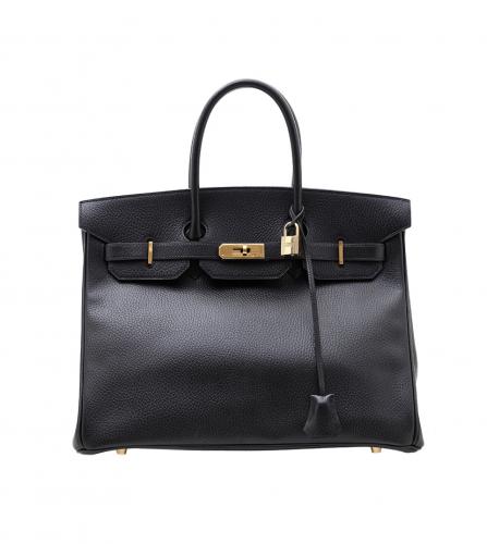 HERMES BIRKIN 35 ARDENNES BLACK