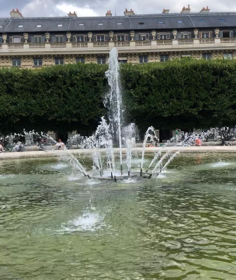 Fontaine des jardins du Palais Royal