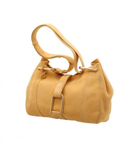 DELVAUX YELLOW HANDBAG