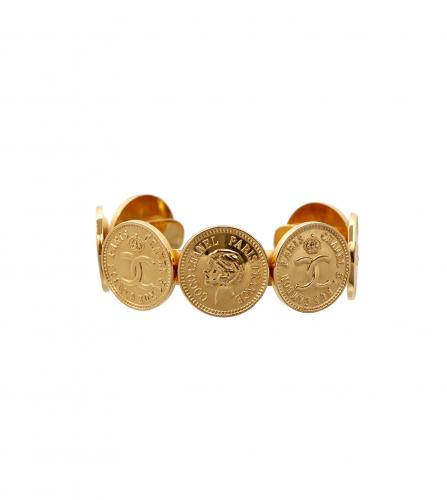 CHANEL COCO COINS CUFF