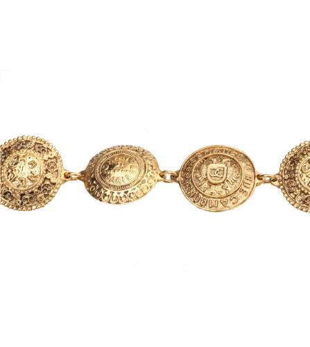 CHANEL 31 RUE CAMBON MEDAL BRACELET