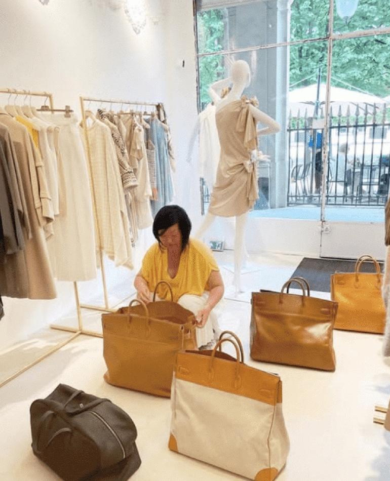 Backstage Moments at Vintage Paris