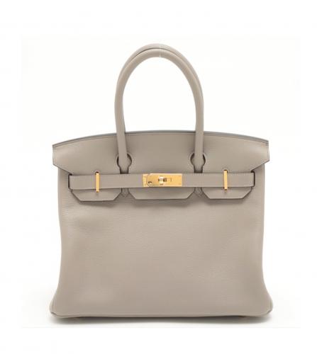 HERMES BIRKIN 30 TOGO Gris tourterelle