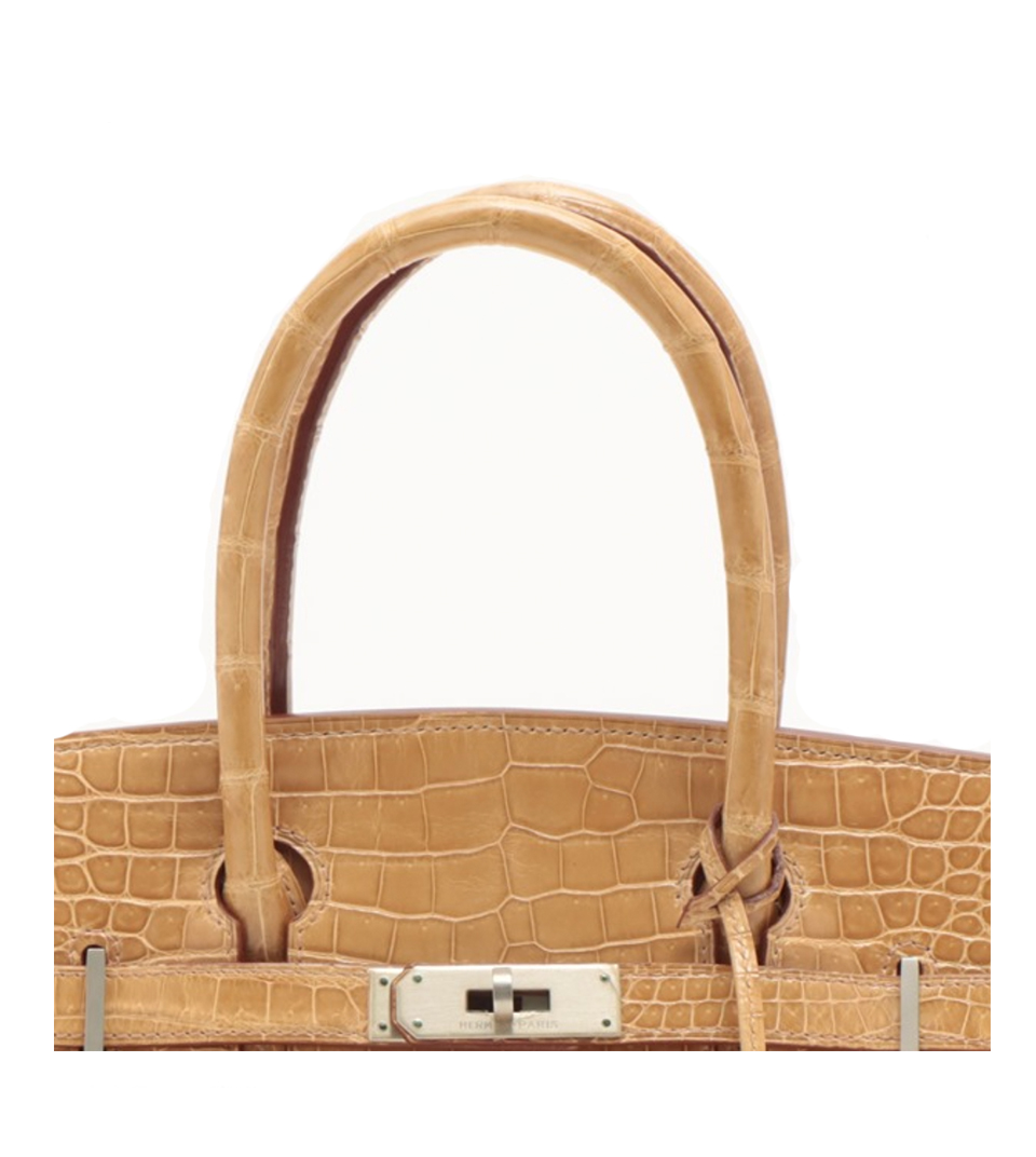 HERMES BIRKIN 30 POROSUS BEIGE POODLE