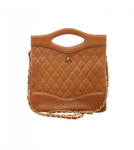 CHANEL BROWN BIG TOTE