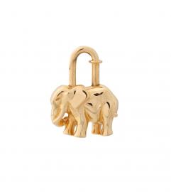 HERMES CADENA ELEPHANT CHARM