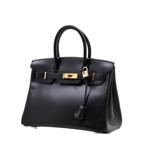 HERMES BIRKIN 30 BOX CALF BLACK