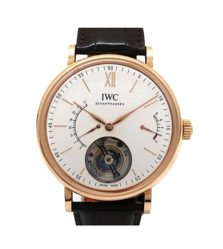 IWC PORTOFINO TOURBILLON RETROGRADE WATCH