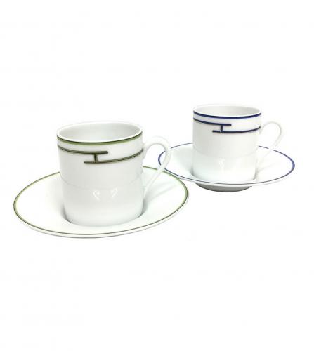 HERMES RHYTHM CUP AND SAUCER