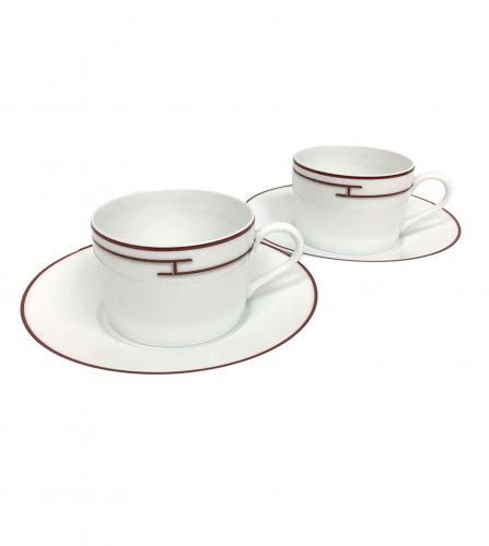 HERMES RHYTHM CUP AND SAUCER