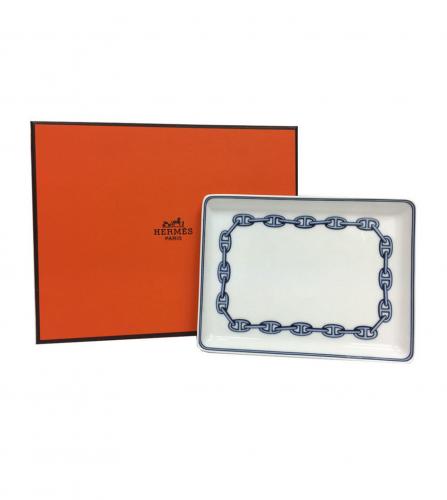 HERMES CHAINE D'ANCRE SQUARE PLATE