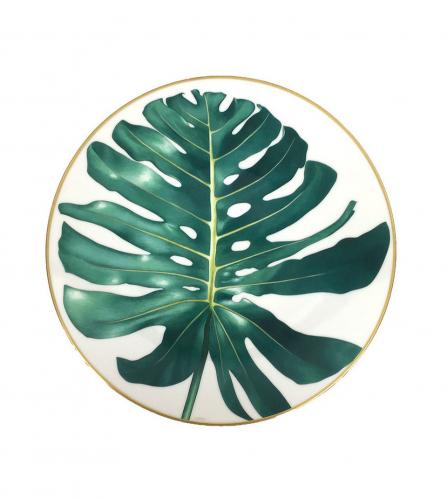 HERMES PASSIFOLIA PLATE