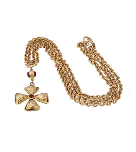 CHANEL GRIPOIX LONG NECKLACE