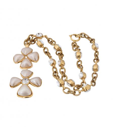 CHANEL PEARL LONG NECKLACE