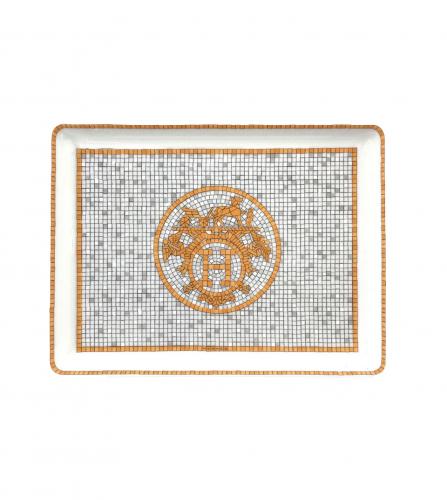 HERMES MOSAIQUE SQUARE TRAY