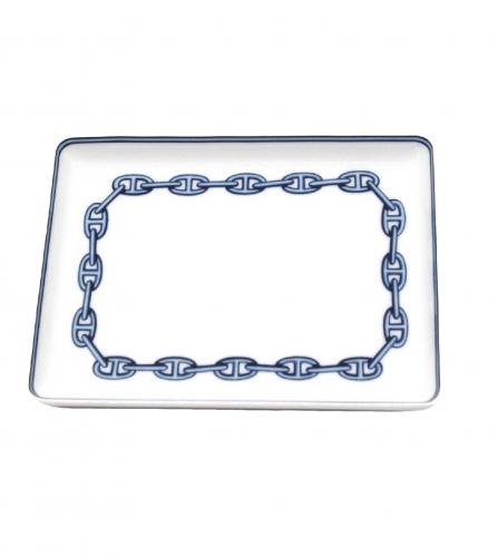 HERMES CHAINE D'ANCRE SQUARE PLATE