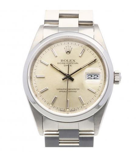 ROLEX OYSTER PERPETUAL DATE WATCH