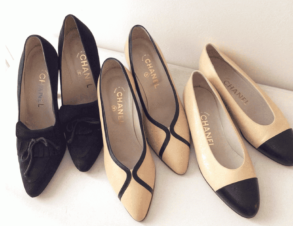 The Allure of Vintage CHANEL Shoes at Vintage Paris