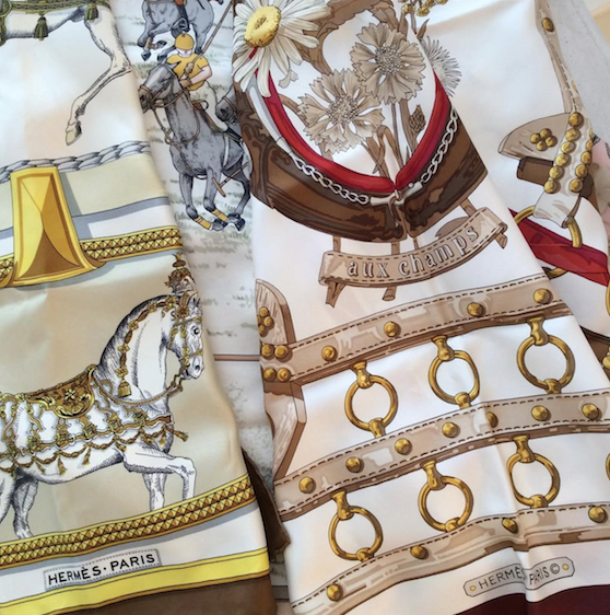 The Magic of Hermès Vintage Scarves