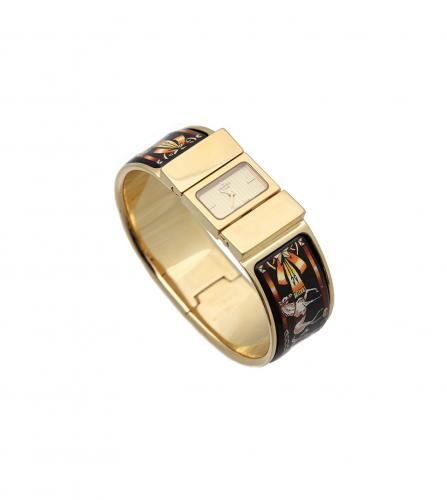 HERMES ENAMEL LOQUET WATCH