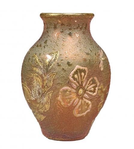 DAUM CAMEO GLASS VASE