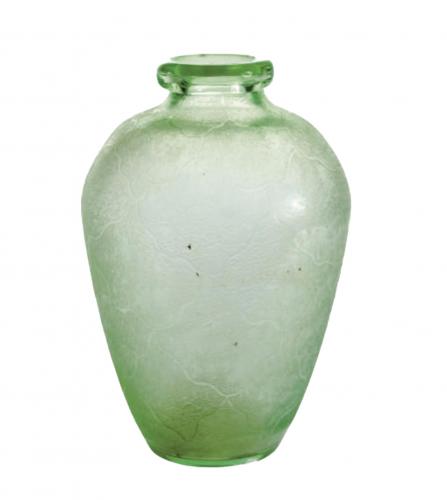 FRENCH ACID-ETCHED GLASS VASE