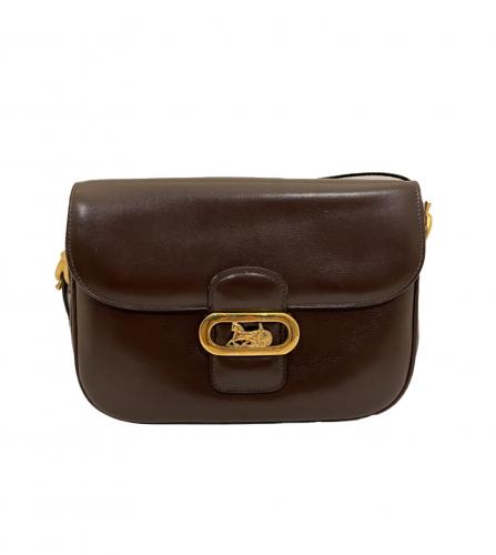 CELINE SHOULDER BAG BROWN