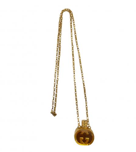 GUCCI PERFUME BOTTLE NECKLACE VINTAGE PARIS