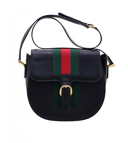 GUCCI BLACK SHOULDER BAG