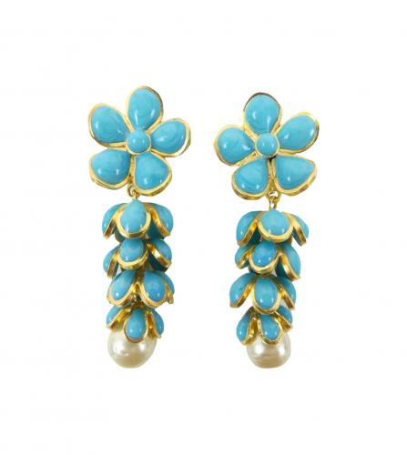 CHANEL GRIPOIX EARRINGS