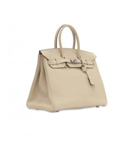 Hermès Birkin 35 cm Bag In Tan Leather PRISTINE CONDITION - Chelsea Vintage  Couture