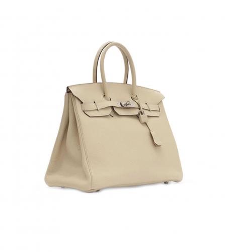 cream birkin