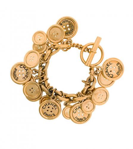 Chanel bracelet with charms Spring 1994 collection – Les Merveilles De  Babellou