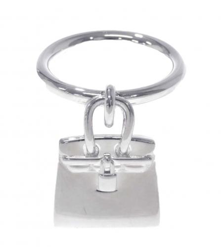 HERMES KELLY SILVER RING